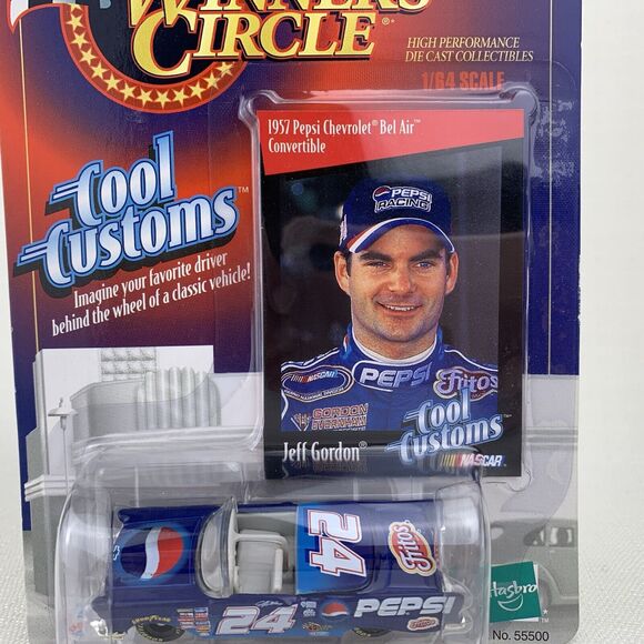 1998 Winner's Circle #24 Jeff Gordon 1957 Pepsi Chevy Bel Air‎ 1:64 Die Cast Car - Picture 3 of 8